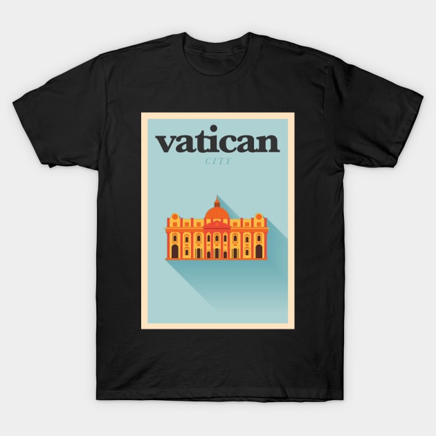 Vatican Poster T-Shirt by kursatunsal